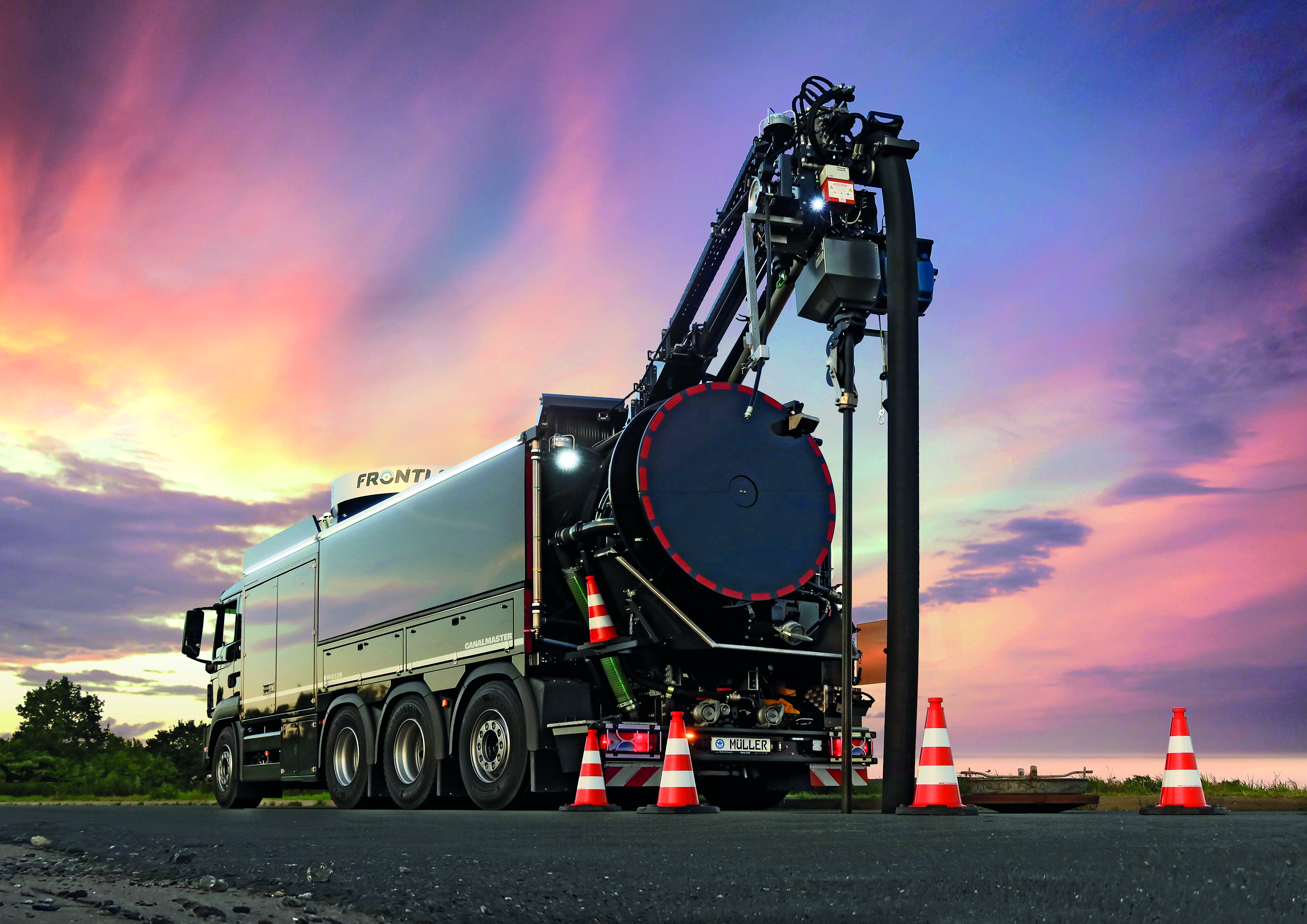 Camion hydrocureur DUROJET